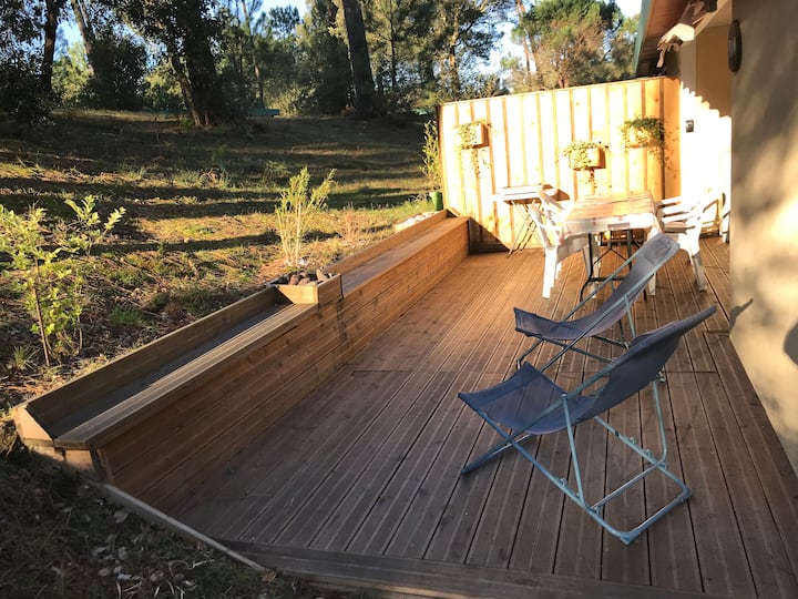 Bungalow 6 Personnes Dans Village Vacances - Moliets-et-Maa
