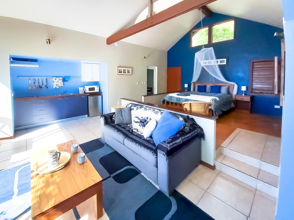 Studio with breakfast and ocean views — photo via the host's Airbnb listing