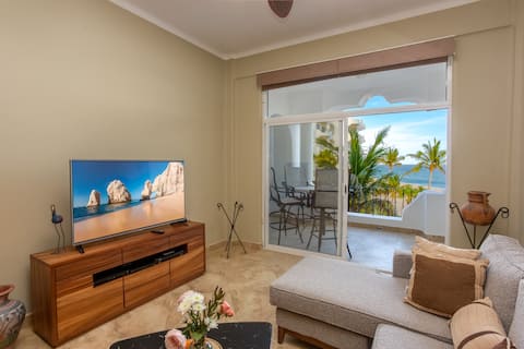 Top performing Airbnb: Just on the beach: Casa Sun in Mykonos Bay resort in San José Del Cabo