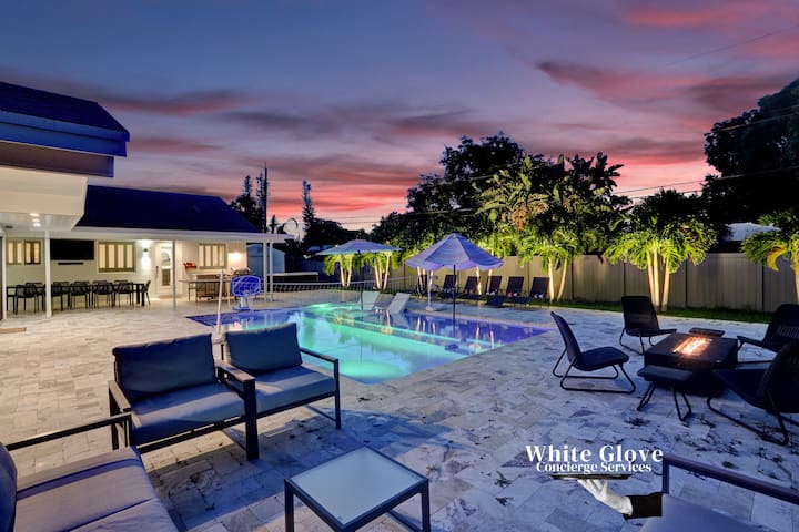 Resort Villa Compound 7BR 2 Houses In One HTD Pool