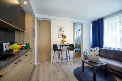 Studio with fast Wi-Fi, Netflix, HBO, Canal+