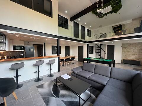 Entire loft Stylated and Friendly in Nancy Centre