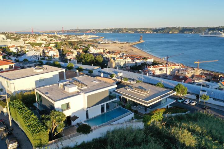 Modern Villa with Sea & River View Pool and Gym. gallery image 2