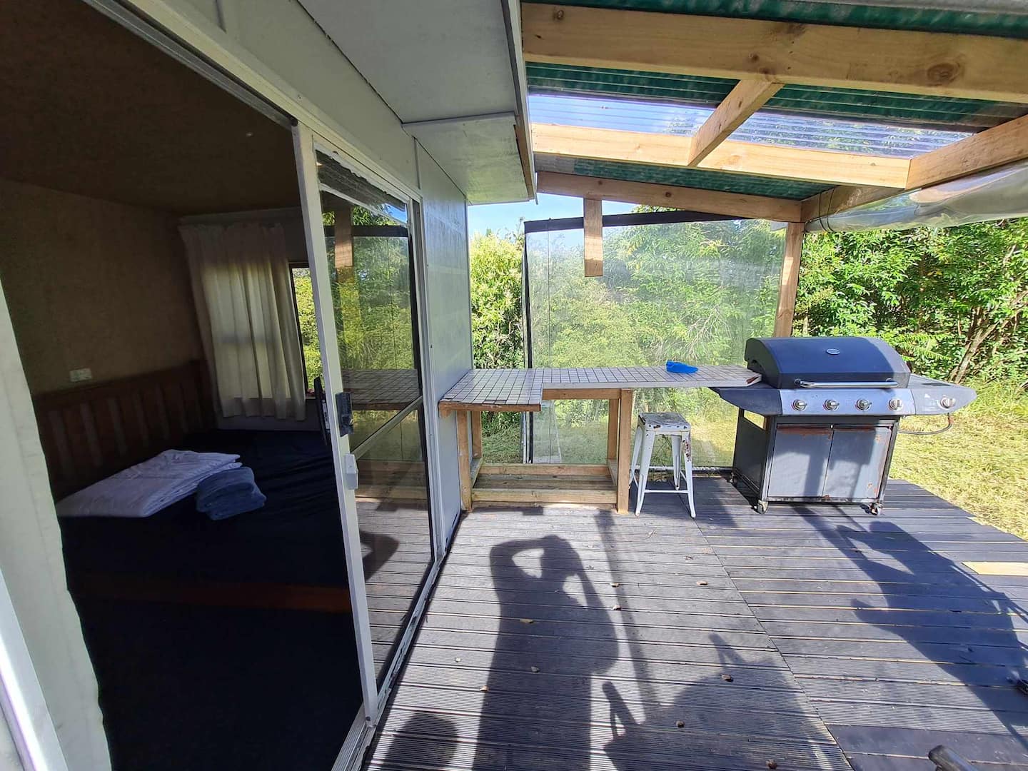 3.6x2.4 M Rural Cabin On Budget & Outside Area Bbq 2