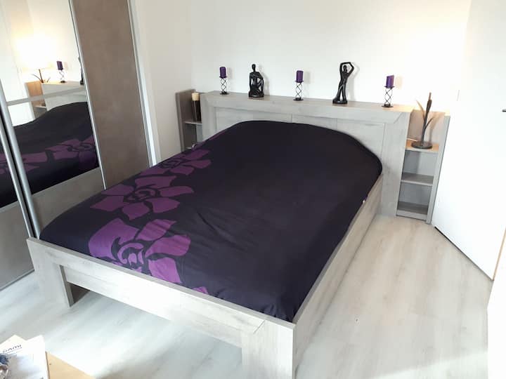 Habitación 1, baño privado.