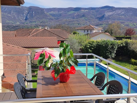 Terrace apartment in Vercors