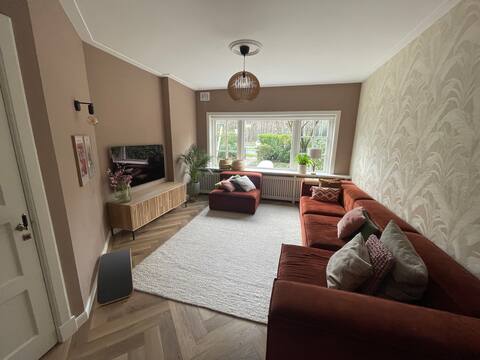Family house with large garden
