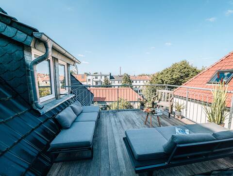 4BedroomTerraceSuite Oasis|WoRKSPACE EM-APARTMENTs