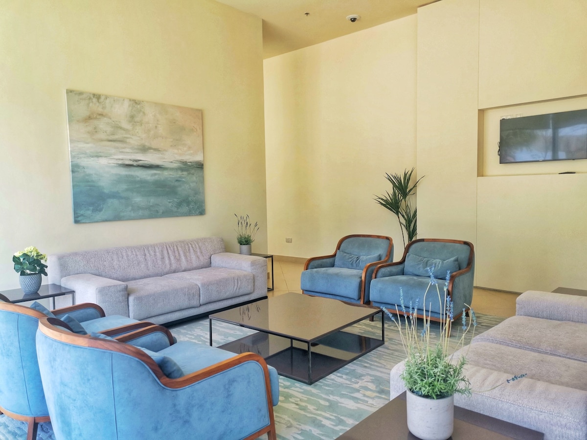 3 Bedroom Furnished Apartment with Burj Khalifa View | Burj Vista 2