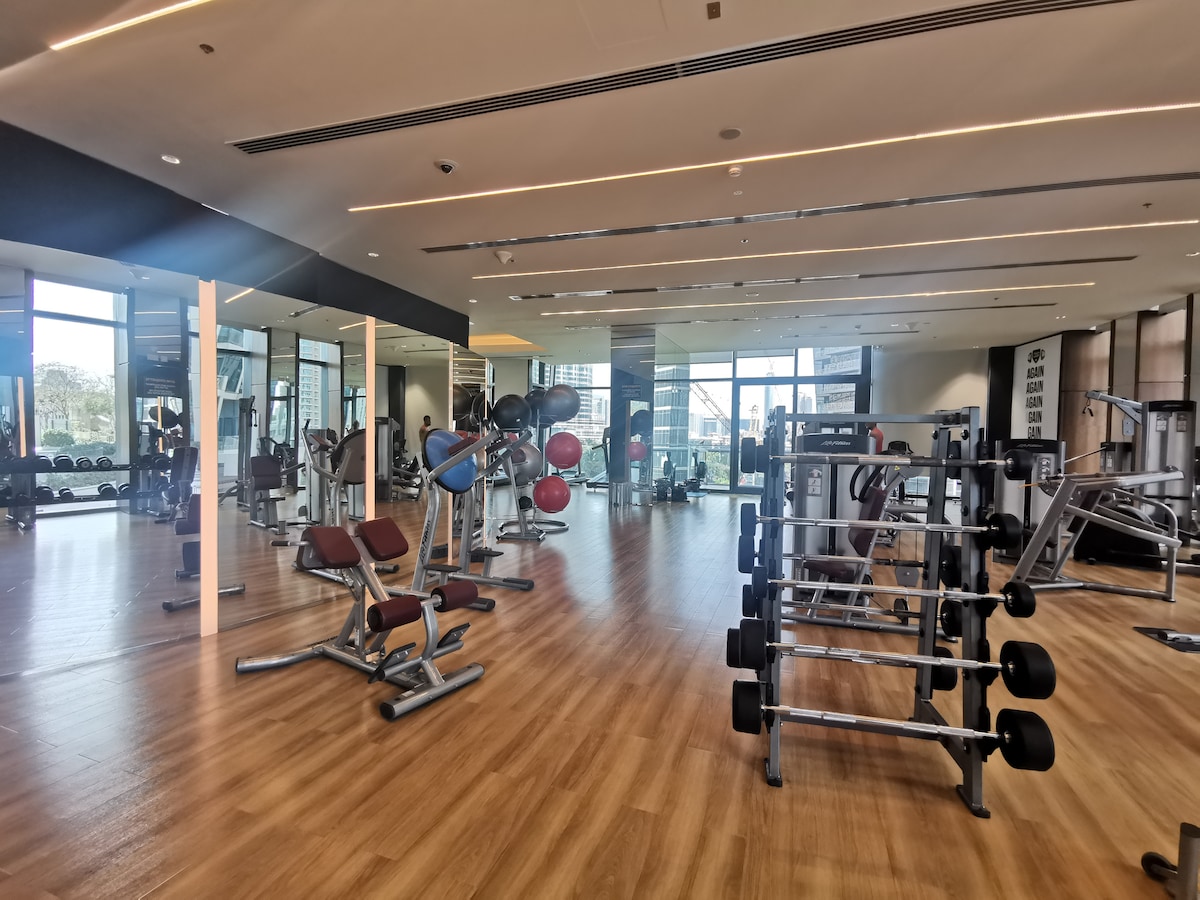 3 Bedroom Furnished Apartment with Burj Khalifa View | Burj Vista 5