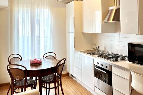 The apartment in a quiet and central area