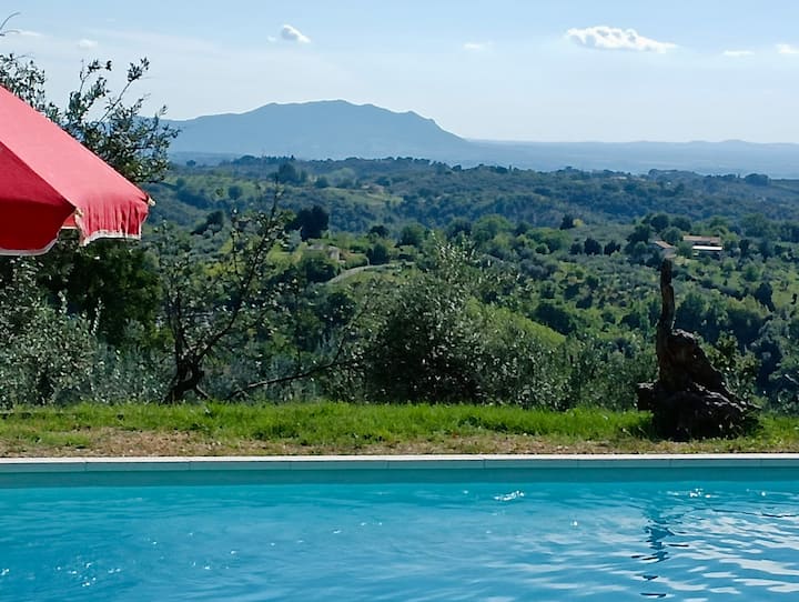 Villa Sabina (privat Pool & View & Olives) Houses for Rent in