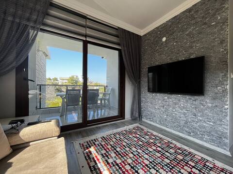 Top Airbnb: 1+1 apartment for rent in Mordoğan 21/1 in Karaburun