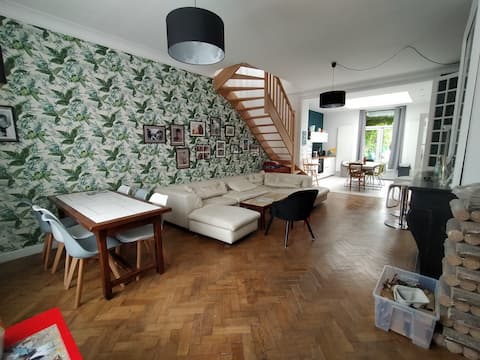 House with Garden and sauna