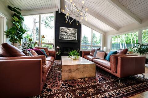 Modern Chautauqua Home + Sauna near Trails