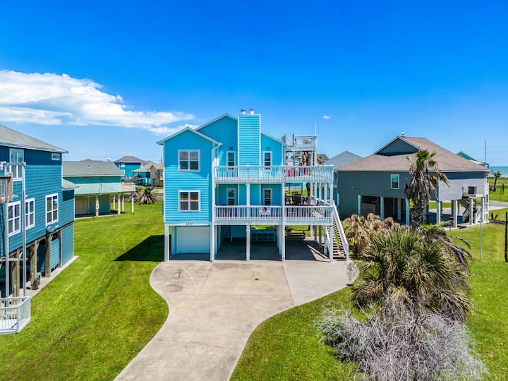 Crystal Cove Houses for Rent in Bolivar Peninsula, Texas, United States Airbnb