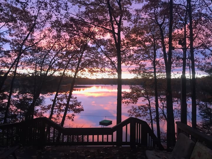 Woods & Waters Northwest Michigan Lakefront! Cottages for Rent in