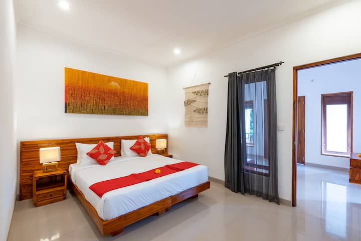 Shijo një gjumë të qetë natën në tonet e qeta dhe neutrale të dekorit.  