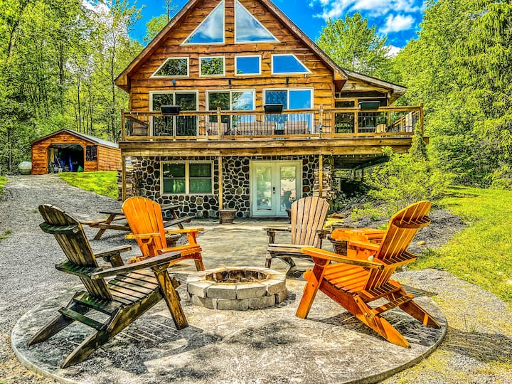 Cozy Cabin Chalet Cabins for Rent in Richland, New York, United