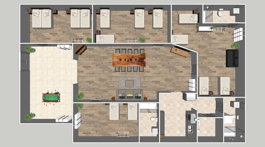 ※ Flatista Homes – Garden House ※ 14 Guests ※4 BR※ gallery image 3
