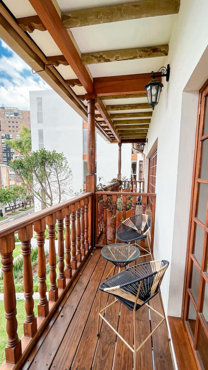 Q.47 • Modern studio apartment with balcony Apartments for Rent in Bogotá, Bogotá, Colombia
