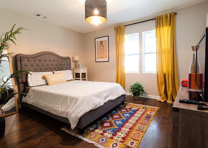 Chumba cha kulala cha Mgeni cha ukubwa wa Malkia