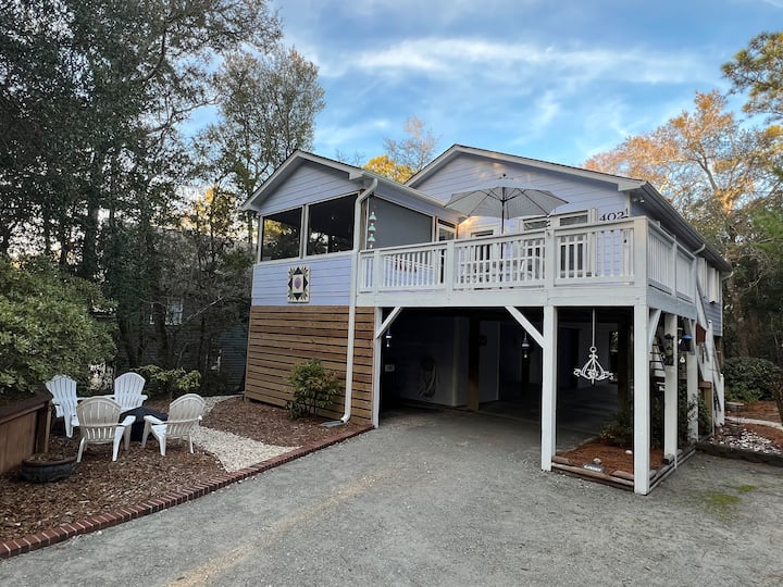 Chele’s Island Treehouse EI,NC Cottages for Rent in Emerald Isle