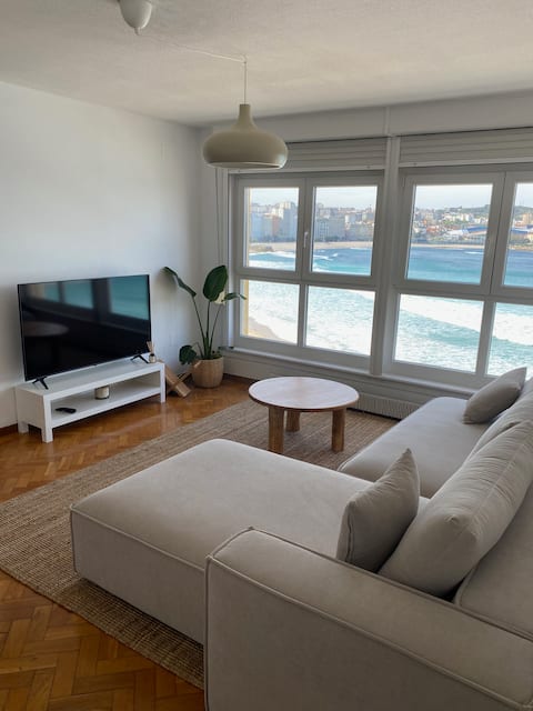 Beachfront apartment