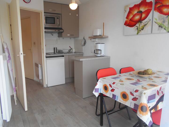 Studio cabin for 4 Port jo 32 Apartments for Rent in La GrandeMotte