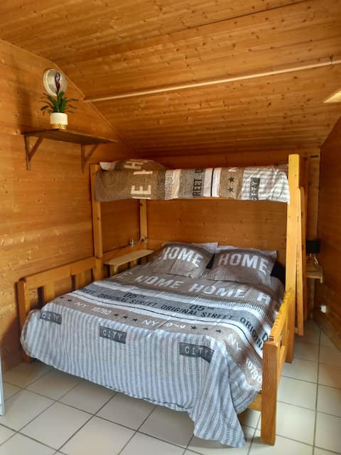 Small family cottage at the owner's home