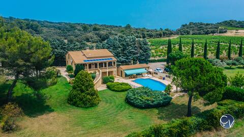Beautiful Villa with Pool and Village View