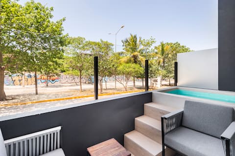 Ceren | Beautiful Depa with Pool and Dryer