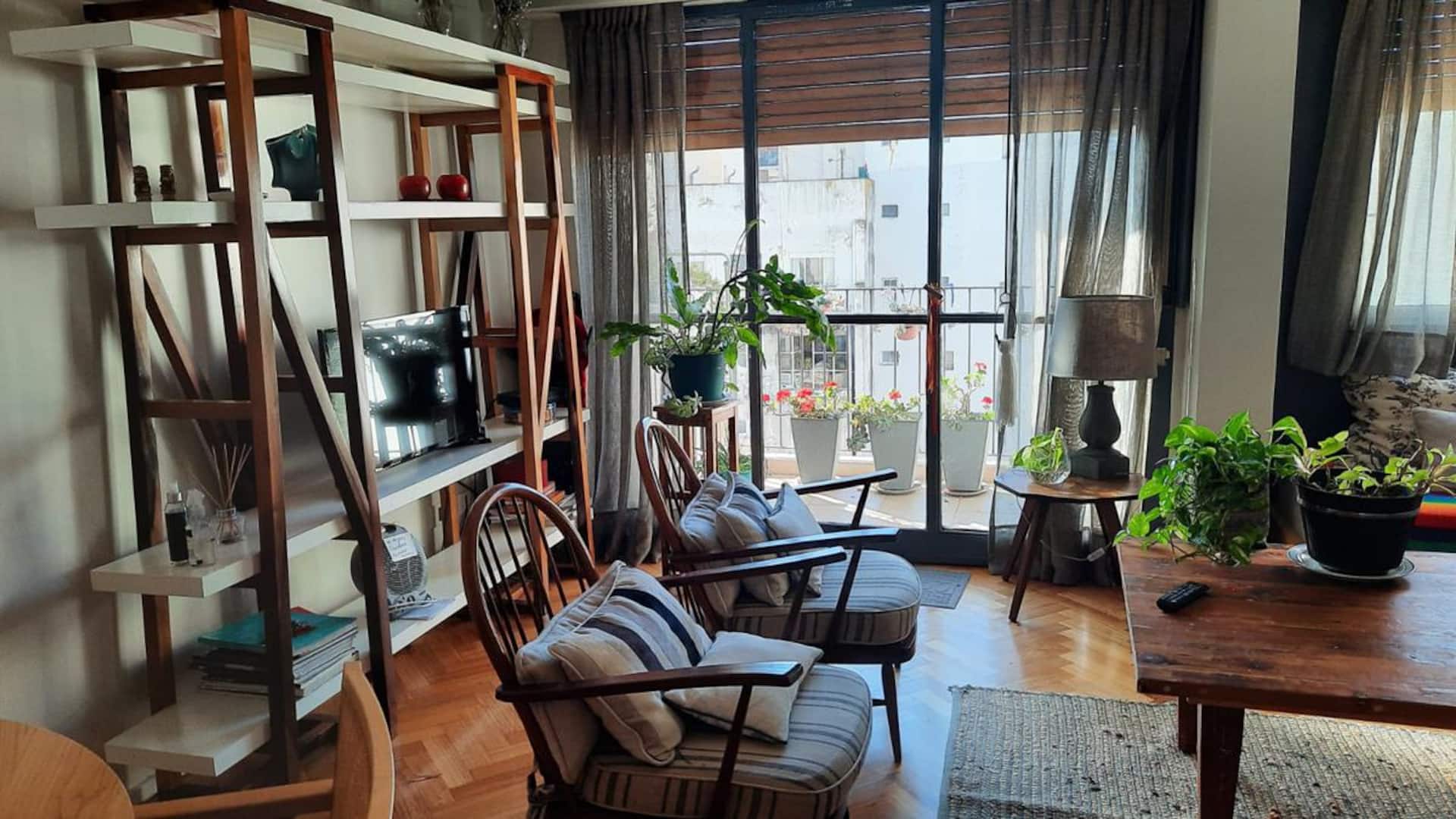 Apartamento de dois ambientes mobiliado em Recoleta