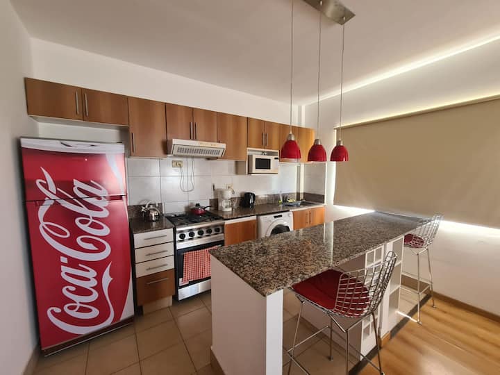 Apartamento de 1 quarto em andar alto em Agronomía