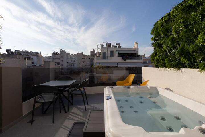 2-BR Maisonette Jacuzzi Incanto Suites Neos Kosmos gallery image 4