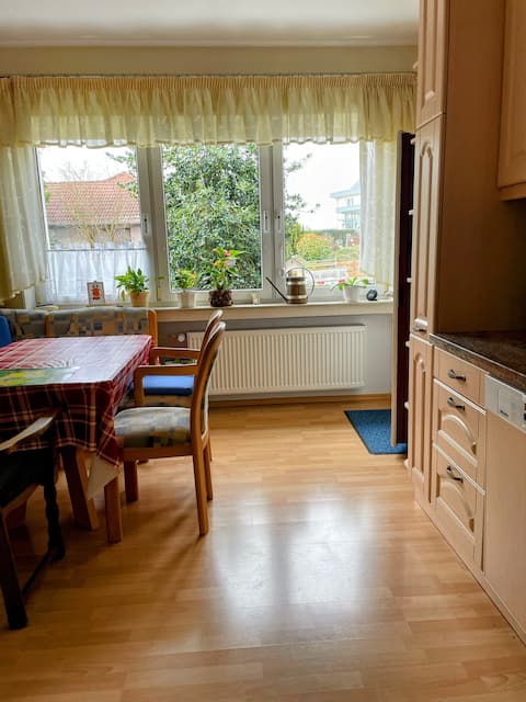 Apartment: close to the city and the trade fair, self check-in