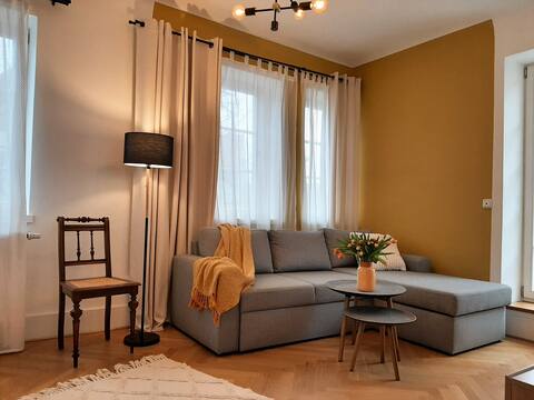 Design I 80m² I old town I roof terrace I parking