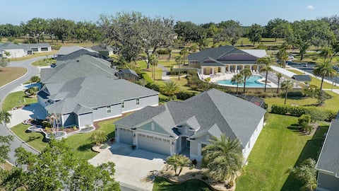 Pool and fun right out back