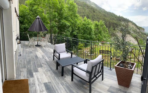 50 m² single-story cottage (pets allowed)