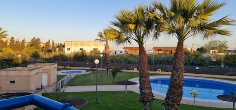 Airs de Doñana. Pool and beach. Free parking.