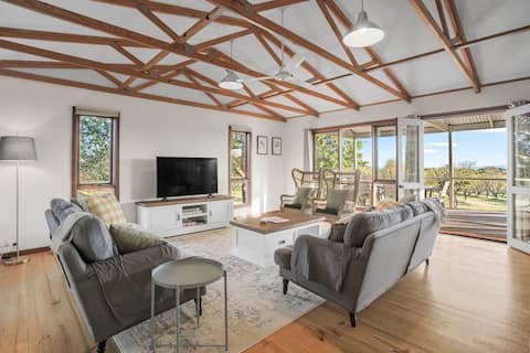 Top performing Airbnb: Blue Cottage Farm in Adelaide