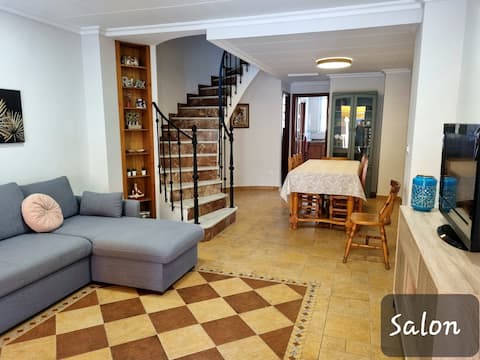 Top Airbnb: Maison bord de mer El Perello, Valencia. en Sueca