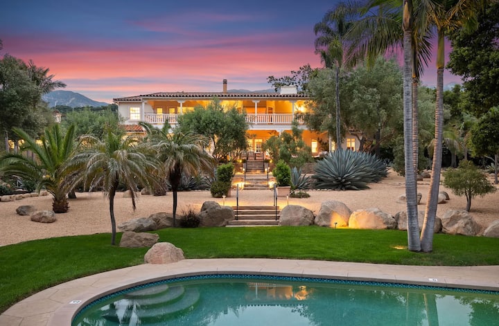 Valhalla 4 Acre Estate, Pool, 1 Mi. To Beach/shops - Carpinteria, CA