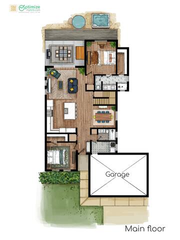 Cowboy Pool, Hot Tub & Sauna – Stylish Retreat gallery image 5