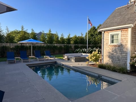 Top Airbnb: New construction home with pool! Fits 12! in Nantucket