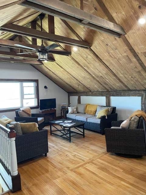 Popular Airbnb listing: Alex Bay - 2 of 2 - Walk to Town - River Views in Watertown / Fort Drum