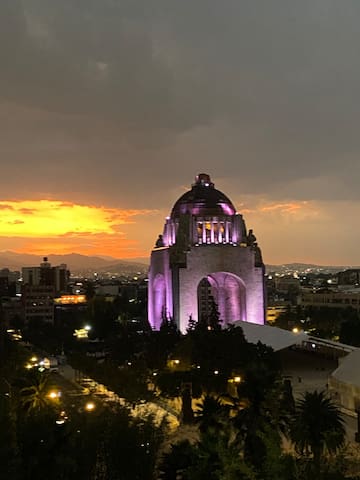 El mejor departamento y vista en Avenida Reforma