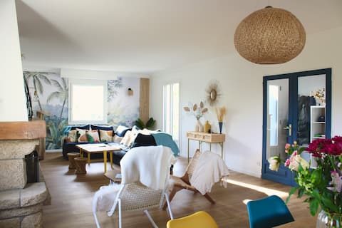 Awel Mor - Family home 250 m from the sea