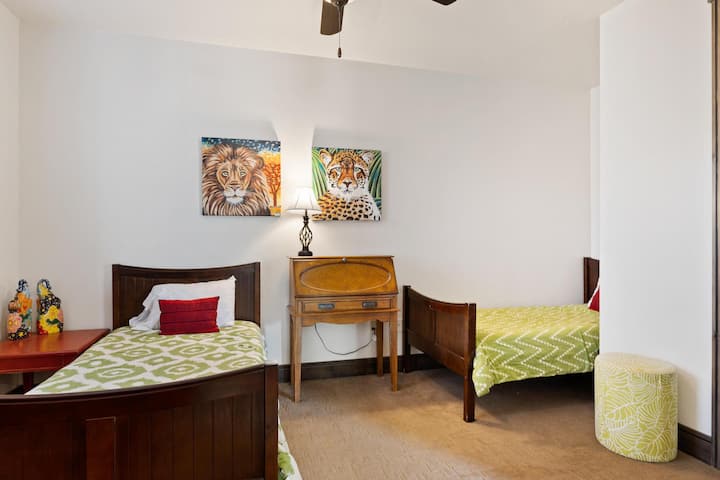 Habitación con 2 camas individuales