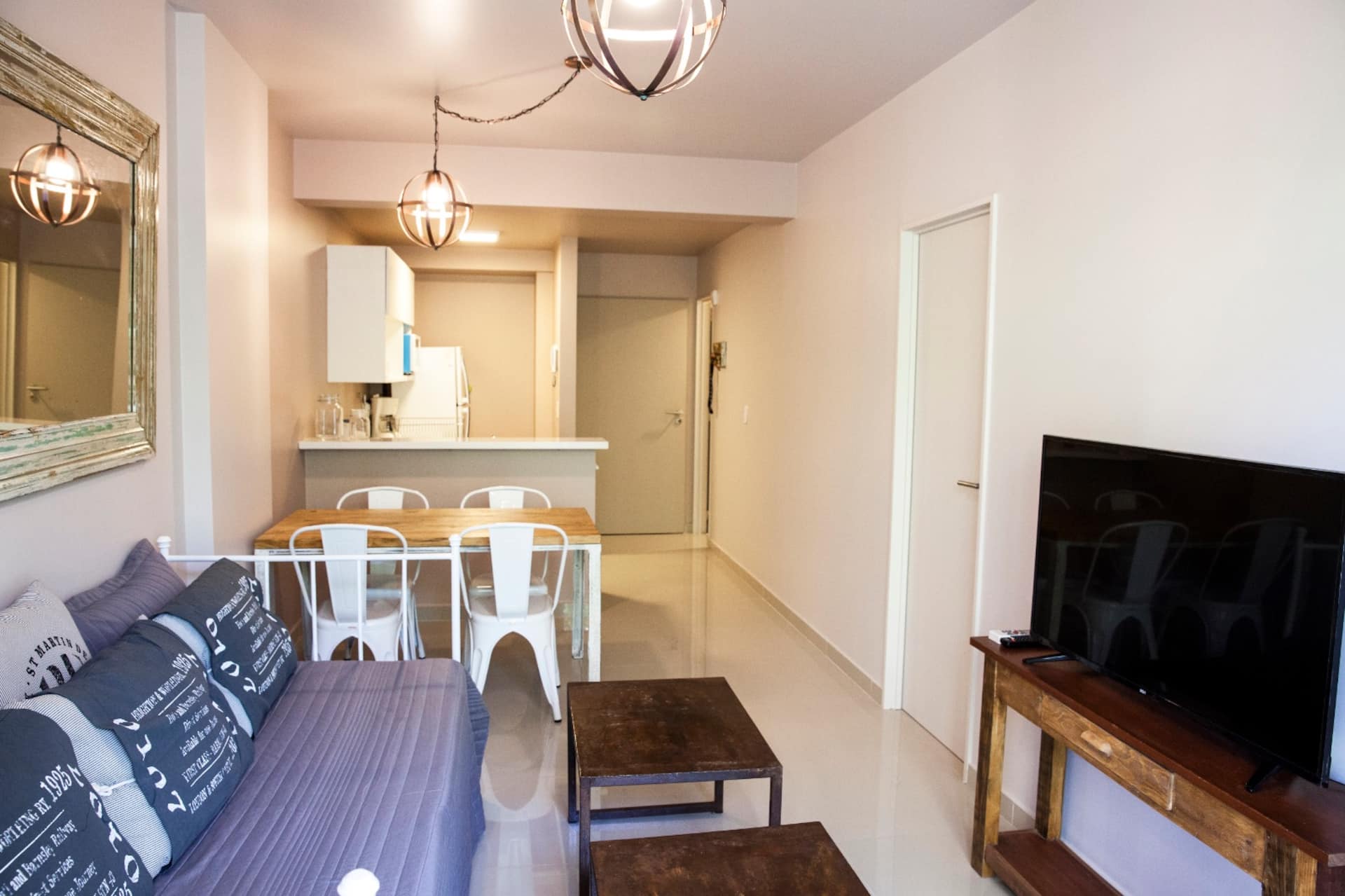Apartamento de dois ambientes com 1 quarto em Palermo